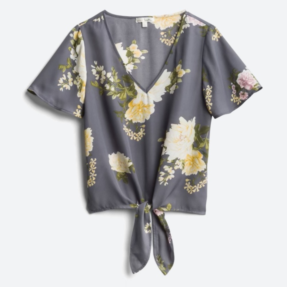 Nine Britton Arella Tie Front Blouse